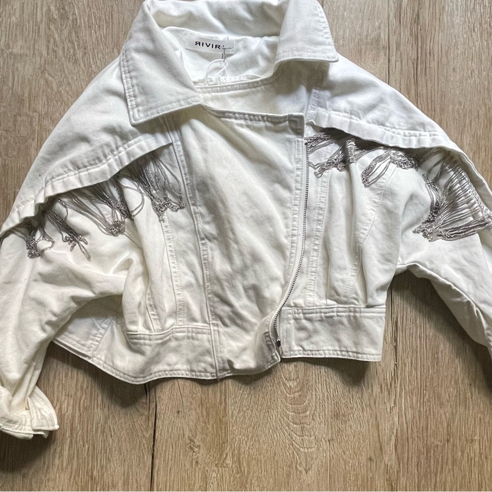 White  Women's Jacket